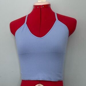 Revamped Back Crisscross Crop Top Zs M/L